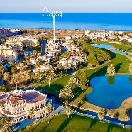 Villa Con Jardin En Oliva Nova Golf A 100M De La Playa Екстериор снимка