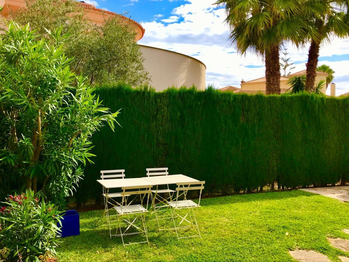 Villa Con Jardin En Oliva Nova Golf A 100M De La Playa Екстериор снимка